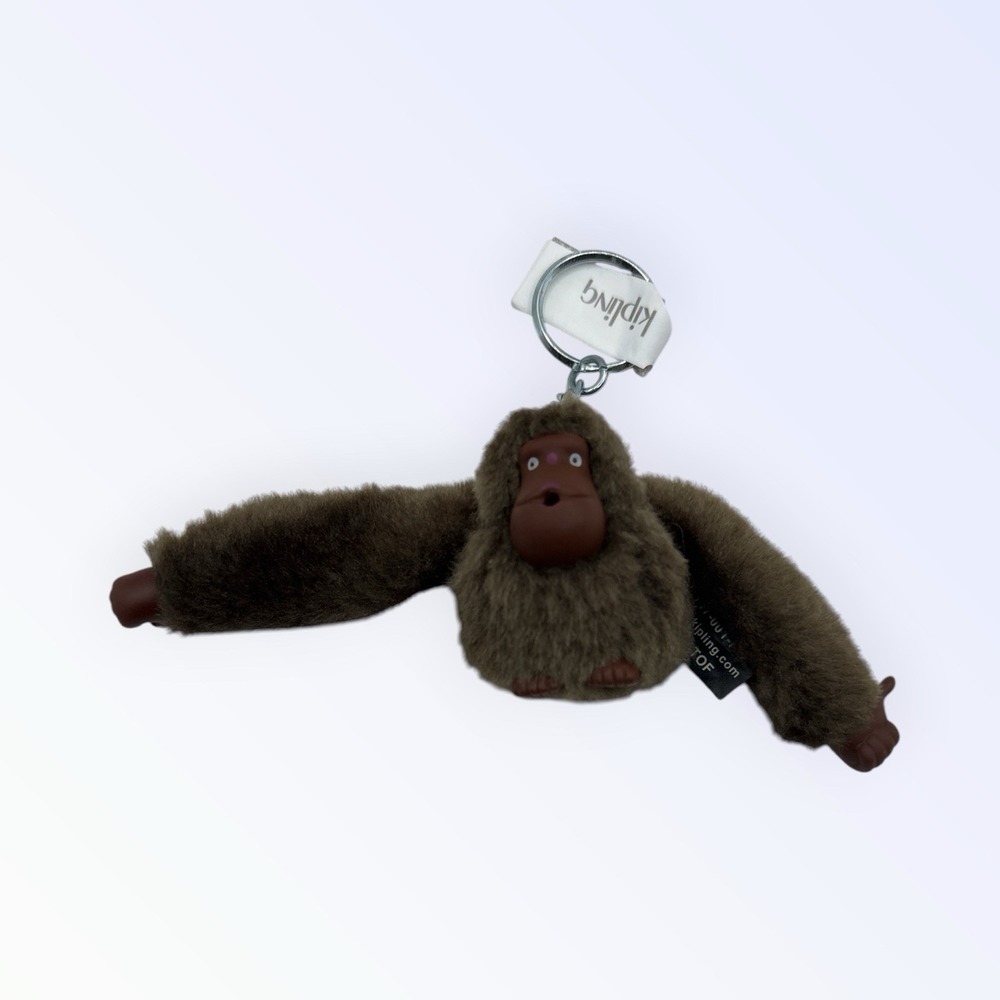 Kipling monkey keychain KRISTOF BROWN MONKEY NEW!!